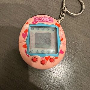 Pink Tamagotchi Connection Keychain